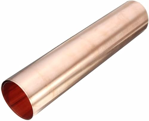 Kupferfolienblatt, doppelseitig, leitfähige Rolle, for die Gebäudedekoration, Metallblech, Folienplatte(0.2x7x5000mm) von dvegGEE