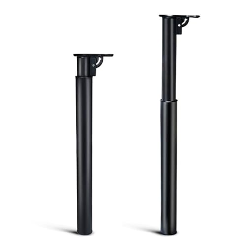 Möbelstützbeine, verstellbare Schrankbeine aus Eisen, faltbar for Schrank, Schrank, Ottomane(Black,High 28-46in) von dvegGEE