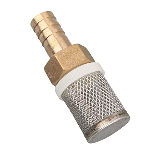 Schlauchleitungsfilter aus Edelstahl, Inline-Maschensieb, 1 Stück 6~19 mm Schlauchfilter Autowaschanlage Gartenbewässerungsfilter, Messingsieb Sprühpumpe Filternetz(14 mm) von dvegGEE