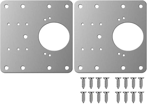 Schrankscharnierreparatur Feste Platte Tür schließen Scharniere Möbelreparatur Halterung Werkzeug Befestigungsplatte Hardware(10pcs) von dvegGEE