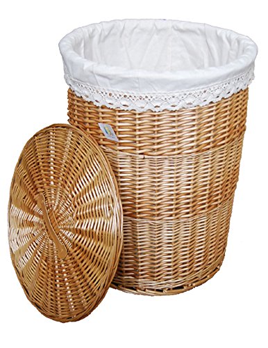 DVier Wäschekorb beige weide D.46 H.62 05Rd-c von dvier