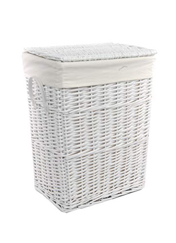 DVier Wäschekorb Weide weiß 32x24 H.48 08WRt-a von dvier