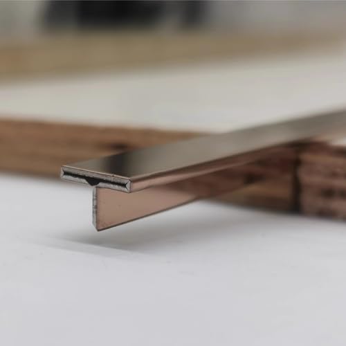 Boden Übergangsstreifen, 304 Edelstahl Laminat Übergangsleiste, 2 Stück Schwellenkanten Zierleiste Boden Übergangsstreifen, 304 Edelstahl Laminat Übergangsleiste, 2 Stück Schwellenkanten Zierleiste von dvnFWKc