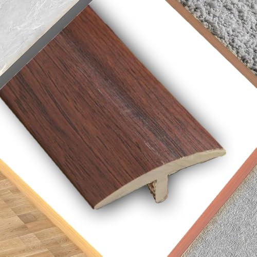 Boden Übergangsstreifen, T-förmiger Verbundbodenübergangsstreifen, selbstklebender PVC-Bodenspaltabdeckungsstreifen von dvnFWKc