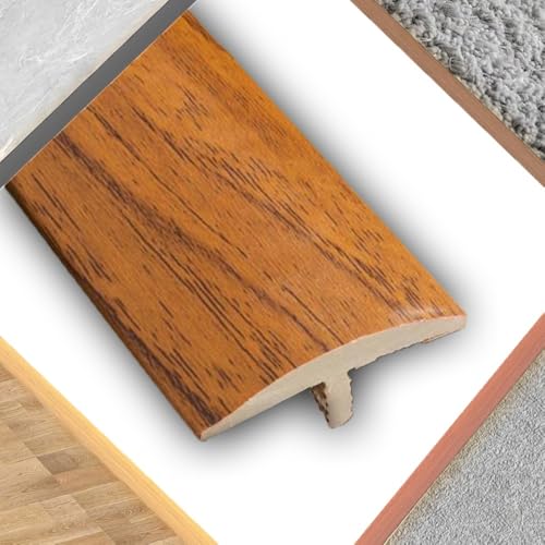 Boden Übergangsstreifen, T-förmiger Verbundbodenübergangsstreifen, selbstklebender PVC-Bodenspaltabdeckungsstreifen von dvnFWKc