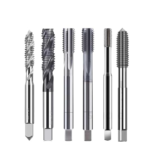 Bohrhahn Bit Set, Maschinengewindebohrer Innenkühlung CNC Hartmetall Gewindewerkzeug Aluminium Stahl Metall beschichtet von dvnFWKc