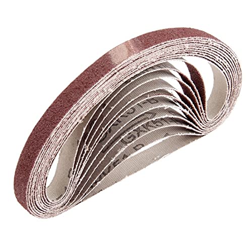 Carbid Schleifgurte, 10 Stücke 330 * 10mm Schleif Polieren Schleifen Bandschleifer 80 Grit Aluminiumoxid Grinder Carbid Schleifgurte, 10 Stücke 330 * 10mm Schleif Polieren Schleifen Bandschleifer 80 Grit Aluminiumoxid Grinder von dvnFWKc