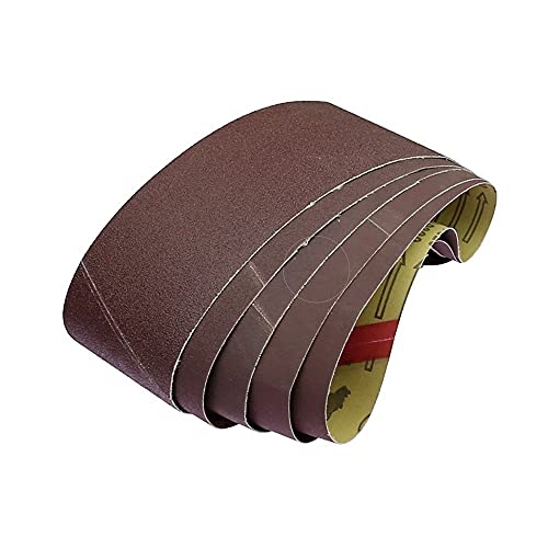 Carbid Schleifgurte, 10 stück 610 * 100mm Schleif Schleifbänder 24 "* 4" Holz Weichmetall 9400 maschine(P320) von dvnFWKc