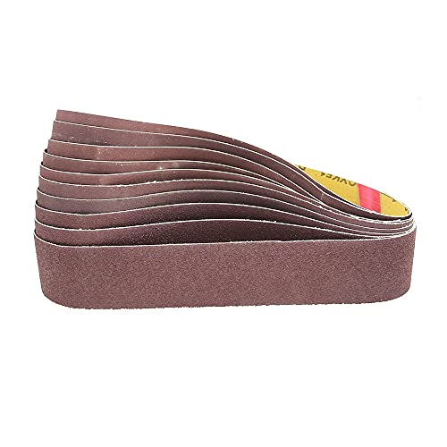 Carbid Schleifgurte, 2 Stück 686 x 50 mm Schleifband for Polieren von Holz und weichem Metall(P600) von dvnFWKc