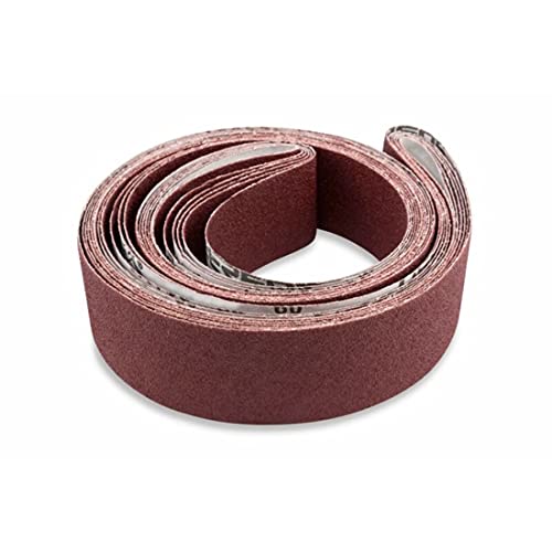 Carbid Schleifgurte, 6 Stück Schleifbänder, 5,1 cm, 106,7, flexibel, Mehrzweck, for Schleifmaschinen, Schleifmaschinenteile(400#) von dvnFWKc