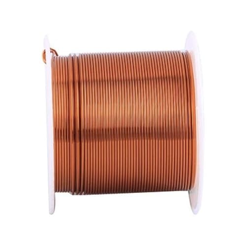 Gauge Kupferdraht, 10M-50M Kupferlackdraht Durchmesser 0,1mm -0,9mm Kabel Kupferdraht Reiner Draht Emaillierter Kupferwickeldraht Spule KupferdrahtM-M(0.6mm 10m) von dvnFWKc