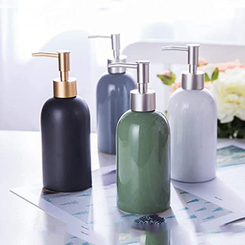 Handseifenspender, Seifenspender, 400 ml/13,5 oz Flüssigseifenpumpe, Keramik-Lotionspender, 2,7 x 7,8 Zoll Handseifenspender, Seifenspender, 400 ml/13,5 oz Flüssigseifenpumpe, Keramik-Lotionspender, 2,7 x 7,8 Zoll von dvnFWKc