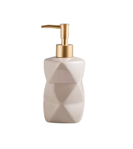 Handseifenspender, Seifenspender, Lotionspenderflasche mit geometrischem Design Handseifenspender, Seifenspender, Lotionspenderflasche mit geometrischem Design von dvnFWKc