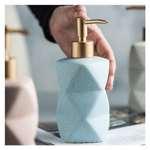 Handseifenspender, Seifenspender, Lotionspenderflasche mit geometrischem Design Handseifenspender, Seifenspender, Lotionspenderflasche mit geometrischem Design von dvnFWKc