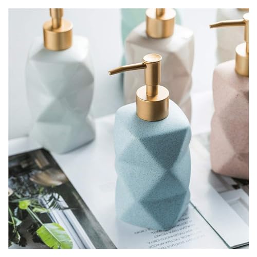 Handseifenspender, Seifenspender, Lotionspenderflasche mit geometrischem Design Handseifenspender, Seifenspender, Lotionspenderflasche mit geometrischem Design von dvnFWKc