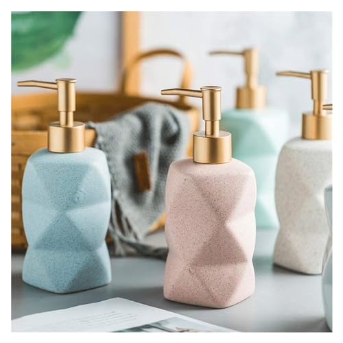 Handseifenspender, Seifenspender, Lotionspenderflasche mit geometrischem Design Handseifenspender, Seifenspender, Lotionspenderflasche mit geometrischem Design von dvnFWKc