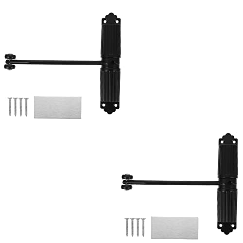 Hardware Tür Schließer, 3 stücke Türschließer Garagenfeder Automatische for Home Barn Schließer Tor Selbstschließende Scharniere(17X3.5CMx2pcs) von dvnFWKc
