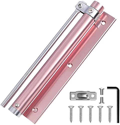 Hardware Tür Schließer, Automatische Türschließer, Einstellbare Feder Silent Buffer Scharnier, Anti-Pinch Schließer 1pc(Rose Gold,150mm) von dvnFWKc