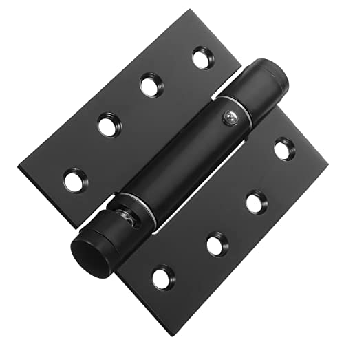 Hardware Tür Schließer, Automatischer Türschließer, Hochleistungs-Federscharnier, Bildschirmscharniere, kommerzielle kleine Tür(Black,10X7.6CM) von dvnFWKc