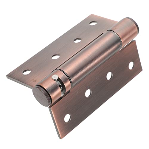 Hardware Tür Schließer, Automatischer Türschließer, Hochleistungs-Federscharnier, Bildschirmscharniere, kommerzielle kleine Tür(Brass,10X7.6CMx5pcs) von dvnFWKc