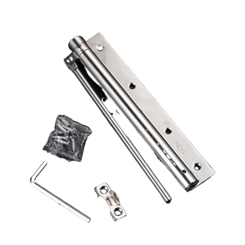 Hardware Tür Schließer, Schließer, Automatische Türschließer, aus Aluminiumlegierung, Federschließvorrichtung 1 Stück(Silver) von dvnFWKc
