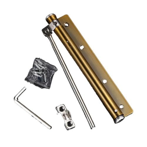 Hardware Tür Schließer, Schließer, Automatische Türschließer, aus Aluminiumlegierung, Federschließvorrichtung 1 Stück(Yellow) von dvnFWKc