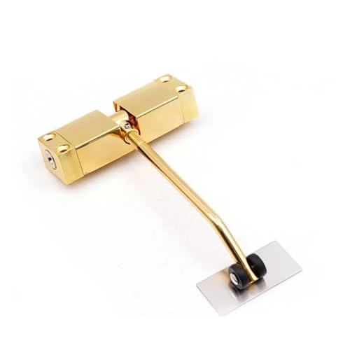Hardware Tür Schließer, Türschließer, Aluminiumlegierung Automatische Feder Einstellbare Schließvorrichtung Möbelbeschläge(Gold) von dvnFWKc