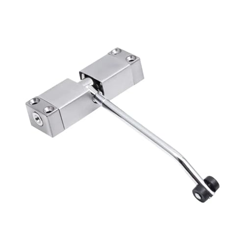 Hardware Tür Schließer, Türschließer, Aluminiumlegierung Automatische Feder Einstellbare Schließvorrichtung Möbelbeschläge(Silver) von dvnFWKc