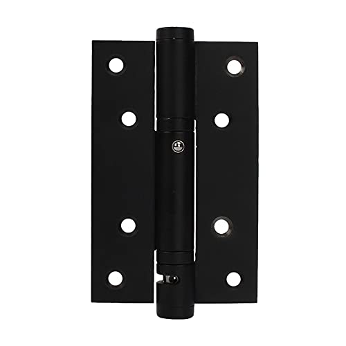 Hardware Tür Schließer, Türschließer, automatisch, 1 Stück, robuste, selbstschließende Federscharniere, Edelstahlscharnier(Black) von dvnFWKc