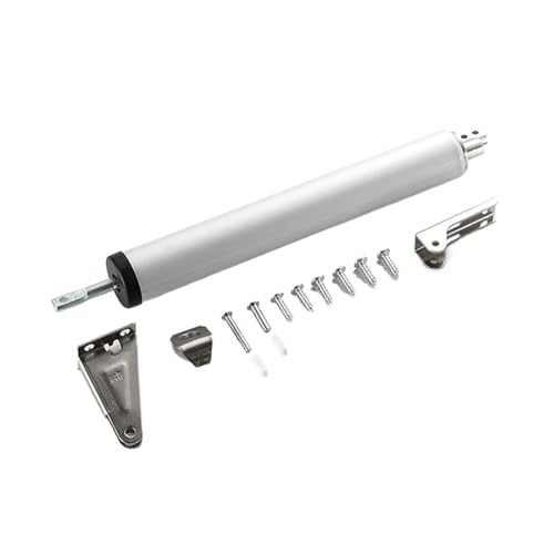 Hardware Tür Schließer, Türschließer 100 Grad einstellbar Einfache Positionierung Stopppuffer Automatischer Schließeröffner(Silver) von dvnFWKc