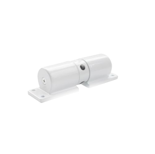 Hardware Tür Schließer, Türschließer Heavy Duty Einfach Installieren Frühling Zink-legierung Hardware Automatische Opener 1pc(White) von dvnFWKc