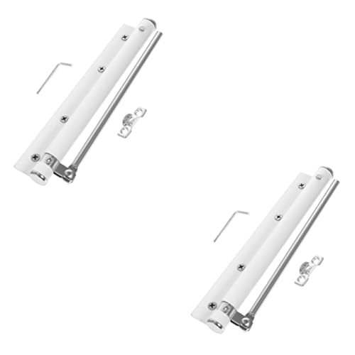 Hardware Tür Schließer, Türschließer aus Edelstahl, Hochleistungsscharnier, automatische Scharniere, Federn for Schließen der Tür(20X4X2CMx2pcs) von dvnFWKc