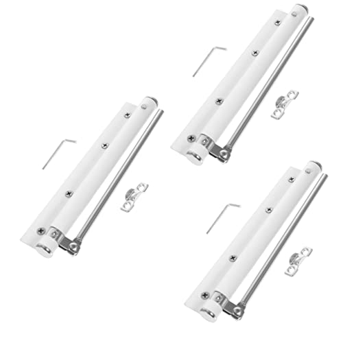 Hardware Tür Schließer, Türschließer aus Edelstahl, Hochleistungsscharnier, automatische Scharniere, Federn for Schließen der Tür(20X4X2CMx3pcs) von dvnFWKc