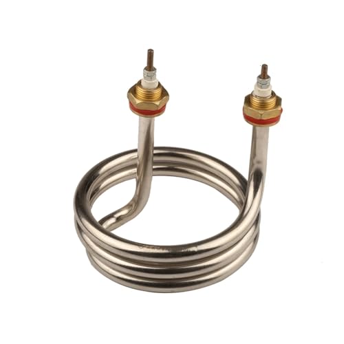 Heizelement kompatibel, 4500W 220V 3 Ringe Destilliermaschine Elektrisches Wärmerohr Flüssigkeitsheizelemente Heizungsrohr Heizelement kompatibel, 4500W 220V 3 Ringe Destilliermaschine Elektrisches Wärmerohr Flüssigkeitsheizelemente Heizungsrohr von dvnFWKc