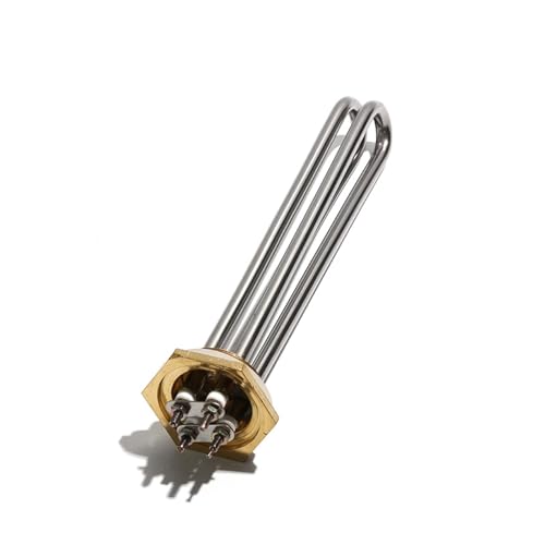 Heizelement kompatibel, DN32/41mm Gewinde 2U Wasser Heizelement DC 24V 36V 48V Tauchsieder Rohr 8mm(24v 1.5w 250mml) von dvnFWKc