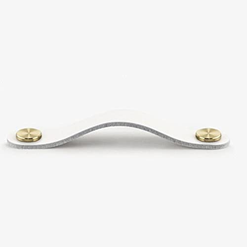 Lederschrank zieht, 4Pcs Single Hole/128Mm Pitch Leder Griff Kleiderschrank Schublade Möbel Griffe Lederschrank zieht, 4Pcs Single Hole/128Mm Pitch Leder Griff Kleiderschrank Schublade Möbel Griffe von dvnFWKc