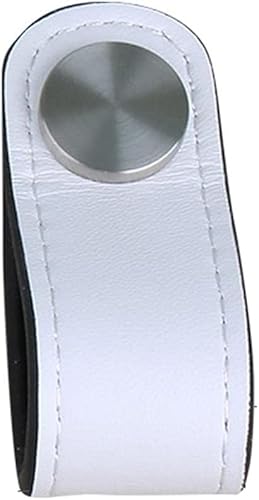 Lederschrank zieht, Möbelgriffe aus Leder, 4-teiliger Ledergriff for Schränke, Kleiderschränke, Schubladen von dvnFWKc