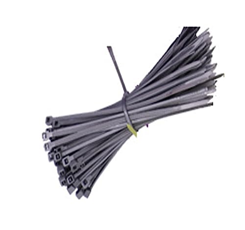 Reißverschluss Krawatten sortiert, 100 stücke Selbst Locking Nylon Kabel TiesPlastic Zip Krawatte Bindung Wrap Straps DIY Befestigen(Gray,4x150mm) von dvnFWKc