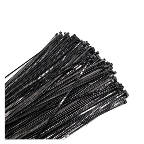 Reißverschluss Krawatten sortiert, 500/1000 Stück selbstsichernde Nylon-Kabelbinder 3 x 80–200 mm Kunststoff-Kabelbinder(3x100 1000pcs) von dvnFWKc