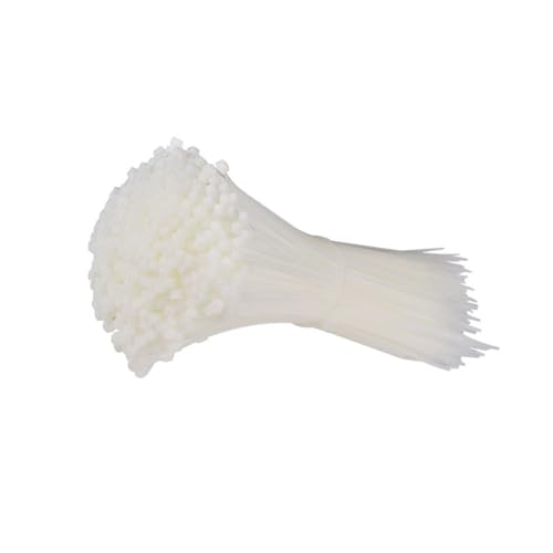 Reißverschluss Krawatten sortiert, Selbstsichernde Kunststoff-Nylon-Krawatte 100 PCS Kabelbefestigungsring Zip Wraps Strap(4x300mm) von dvnFWKc