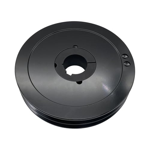 Synchron Rad, Keilriemenscheibe mit Doppelrille, 185,5 mm Außendurchmesser, 180 Teilung, 2012 Buchse(38mm) von dvnFWKc