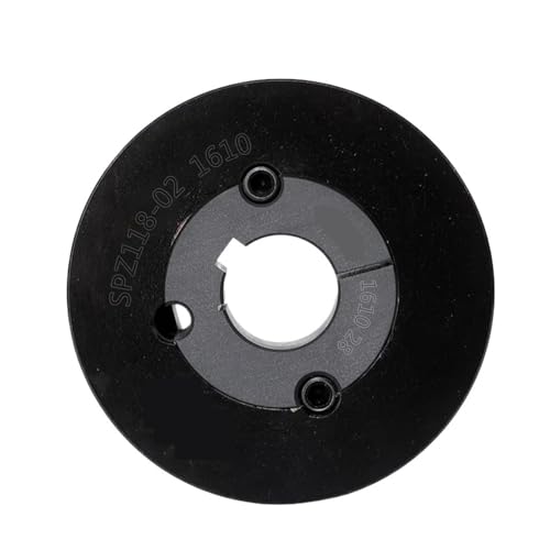 Synchron Rad, V-Riemenscheibe, Doppelrille, 122 mm Außendurchmesser, 118 Teilung, 1610 Buchse(40mm) von dvnFWKc