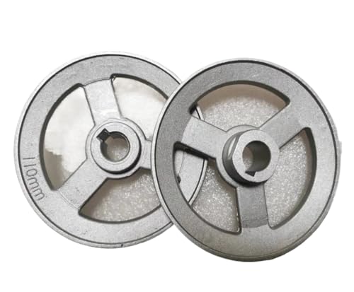 Synchron Rad, V-Typ Zahnriemenscheibe 2 Stück Außendurchmesser: 110 mm Loch: 15 Industrieller Nähkupplungsmotorriemen Synchron Rad, V-Typ Zahnriemenscheibe 2 Stück Außendurchmesser: 110 mm Loch: 15 Industrieller Nähkupplungsmotorriemen von dvnFWKc