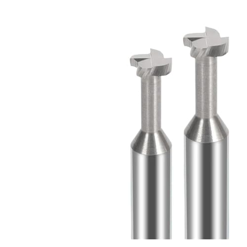 T-Schlitz Endmühle, T-Nutfräsen Wolframwerkzeuge Metall Aluminium Stahl Kupfer Bearbeitung Schlitzfräser von dvnFWKc