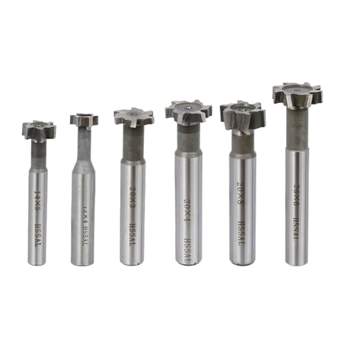 T-Schlitz Endmühle, T-Nutfräser 10-32 mm Hochgeschwindigkeitsstahl-Fräser Härte Metall-Schaftfräser Werkzeug 1 Stück T-Schlitz Endmühle, T-Nutfräser 10-32 mm Hochgeschwindigkeitsstahl-Fräser Härte Metall-Schaftfräser Werkzeug 1 Stück von dvnFWKc