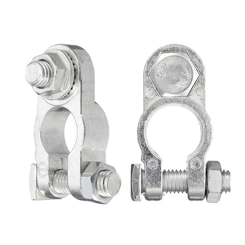 Verstellbare Schlauchklemmen Kit, 2Pc Batterie Terminal Klemme Zink-legierung Positive Negative Pol 12V Batterie Clip Schraube Stecker Verstellbare Schlauchklemmen Kit, 2Pc Batterie Terminal Klemme Zink-legierung Positive Negative Pol 12V Batterie Clip Schraube Stecker von dvnFWKc