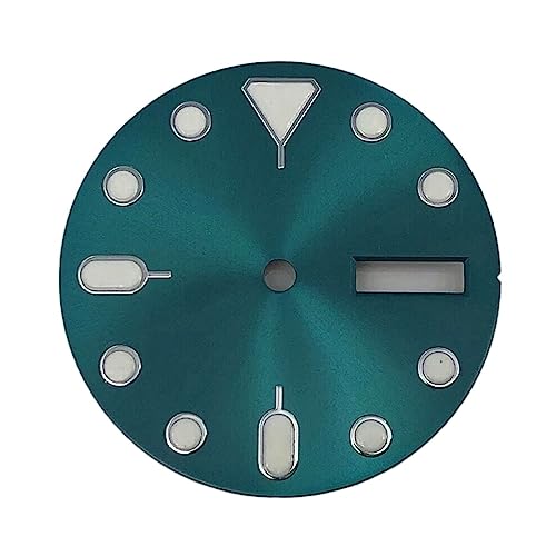 dvnFWKc Ersatz Zifferblatt, 28,5 mm Zifferblatt, grün Leuchtend, passend for NH36 automatische mechanische Uhrwerke, Uhrenteile dvnFWKc Ersatz Zifferblatt, 28,5 mm Zifferblatt, grün Leuchtend, passend for NH36 automatische mechanische Uhrwerke, Uhrenteile von dvnFWKc