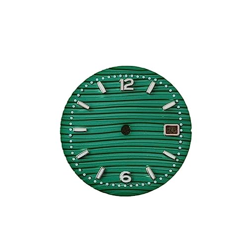 dvnFWKc Ersatz Zifferblatt, 30,5 mm Zifferblatt grün leuchtende Zifferblätter Digital Plus Bar Studs Uhrenzubehör dvnFWKc Ersatz Zifferblatt, 30,5 mm Zifferblatt grün leuchtende Zifferblätter Digital Plus Bar Studs Uhrenzubehör von dvnFWKc
