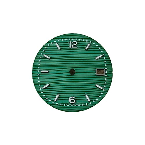 dvnFWKc Ersatz Zifferblatt, 30,5 mm Zifferblatt grün leuchtende Zifferblätter Digital Plus Bar Studs Zubehör dvnFWKc Ersatz Zifferblatt, 30,5 mm Zifferblatt grün leuchtende Zifferblätter Digital Plus Bar Studs Zubehör von dvnFWKc