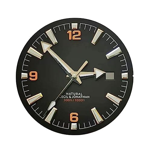 dvnFWKc Ersatz Zifferblatt, 33 mm leuchtendes Zifferblatt + Zeiger-Set, Zubehör, Zifferblätter passend for 8215/2813 Uhrwerk dvnFWKc Ersatz Zifferblatt, 33 mm leuchtendes Zifferblatt + Zeiger-Set, Zubehör, Zifferblätter passend for 8215/2813 Uhrwerk von dvnFWKc